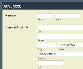 digForm Advanced Field Types